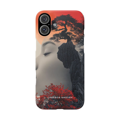 Surreal Zen Harmony iPhone 16 - Slim Phone Case