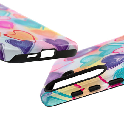 Hearts Dance Playfully - Samsung Case