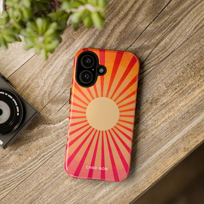 Sunburst Radiance iPhone 16 Pro Case - Tough