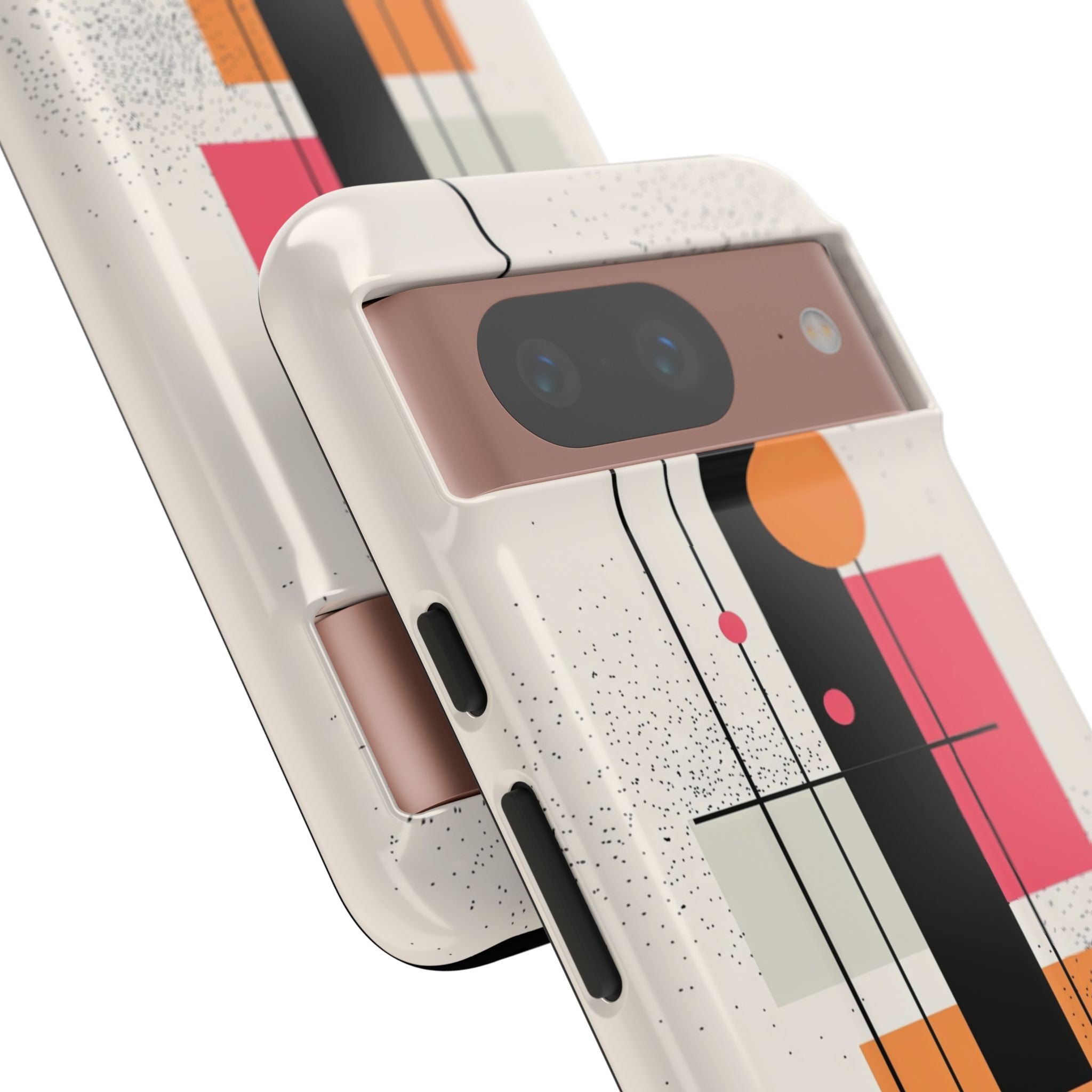 Shapes Dance Playfully - Google Pixel Case