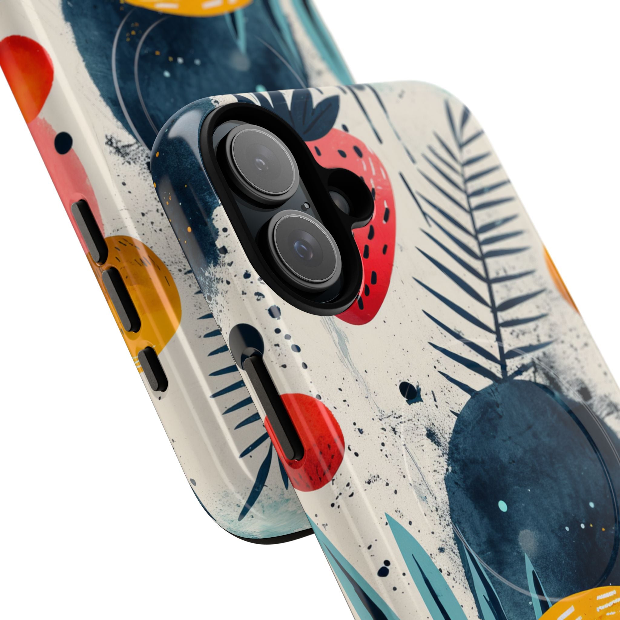 Vibrant Fruit Canvas - Tough + MagSafe® iPhone 16 Phone Case