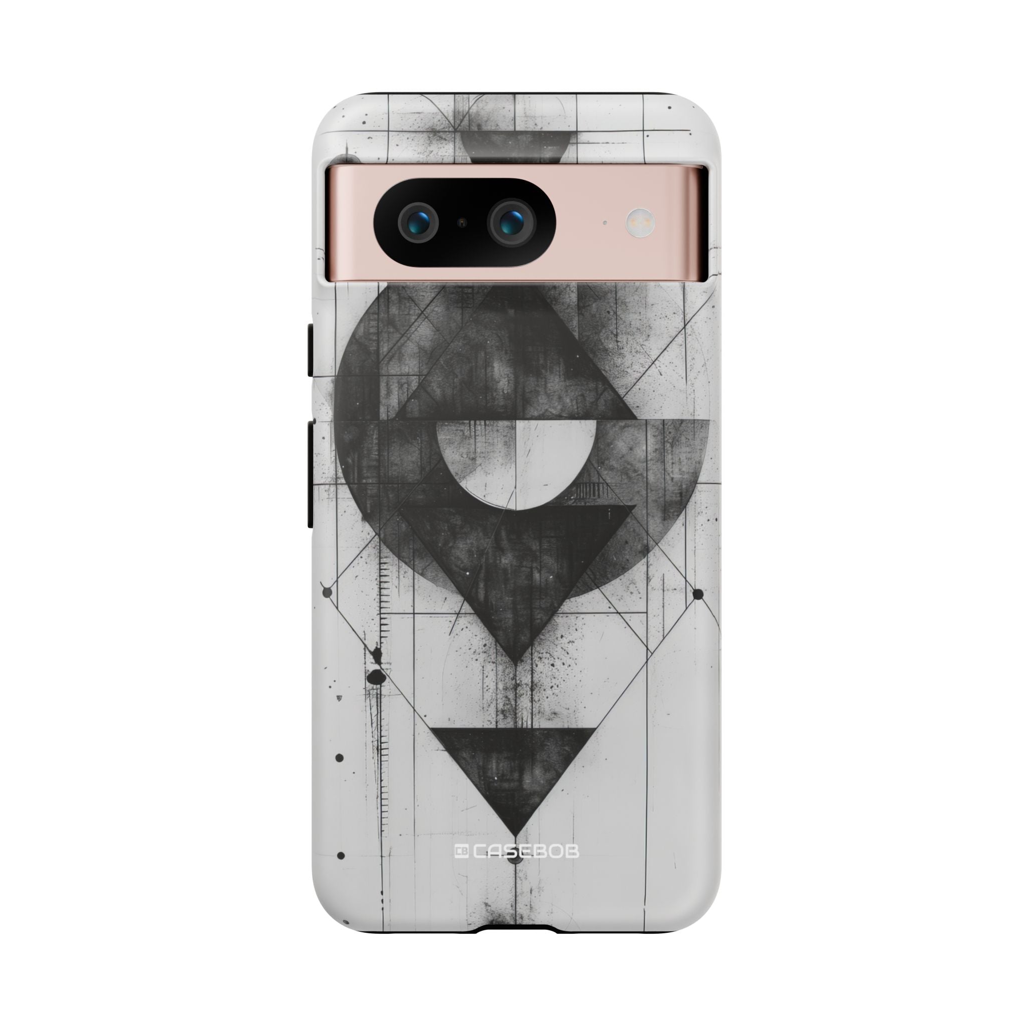 Monochrome Geometry - Phone Case for Google Pixel