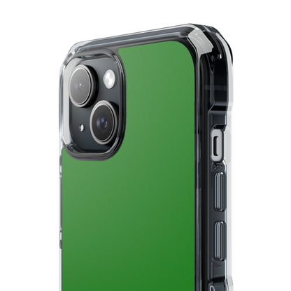 Forest Green - Clear Impact Case for iPhone