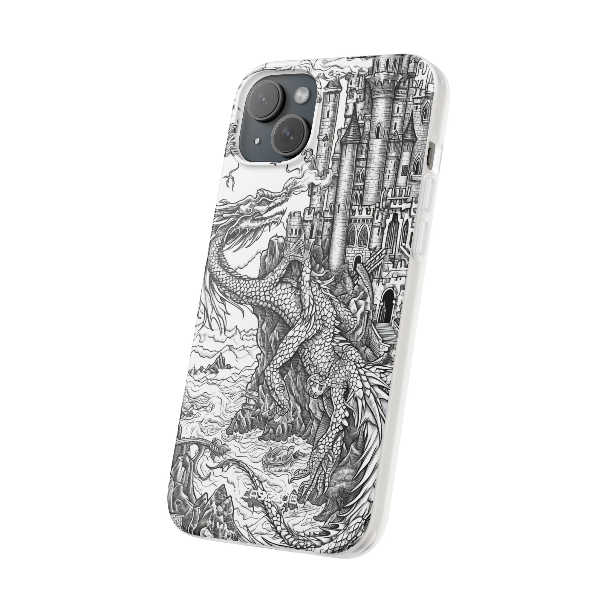 Dragon's Ascent | Flexible Phone Case for iPhone