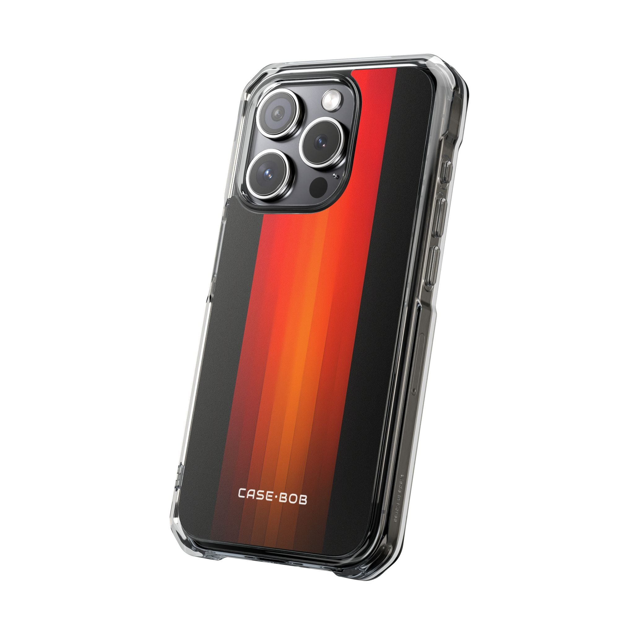 Crimson Column iPhone 15 Pro Case - Impact