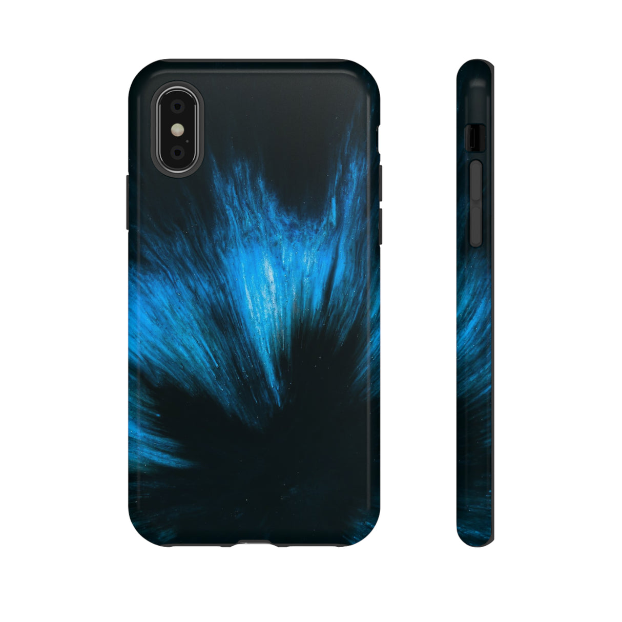 Midnight Shadow Ink Art - Protective Phone Case