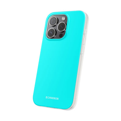 Aqua Blue | Phone Case for iPhone (Flexible Case)