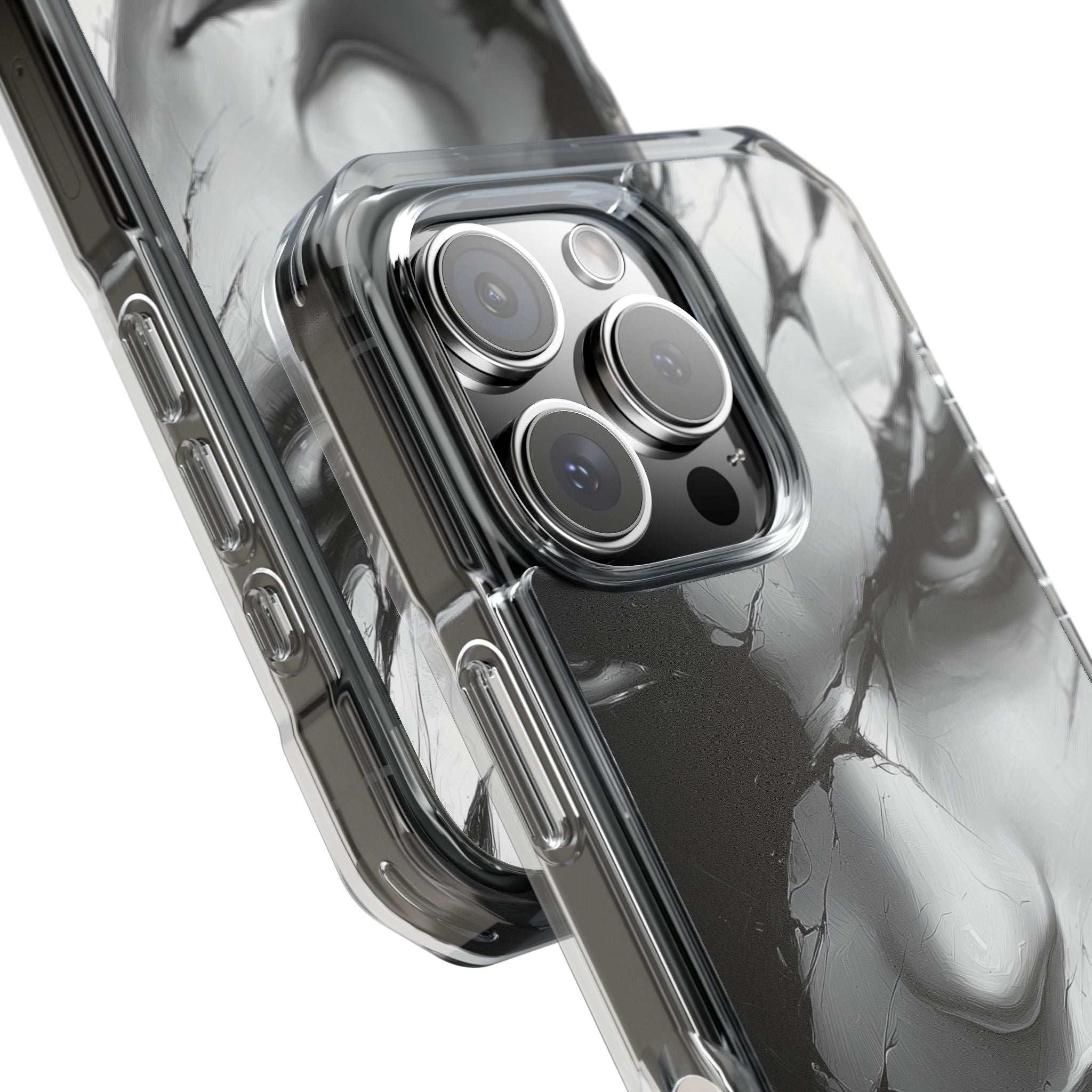 Shattered Gaze Reflects iPhone Case - Impact