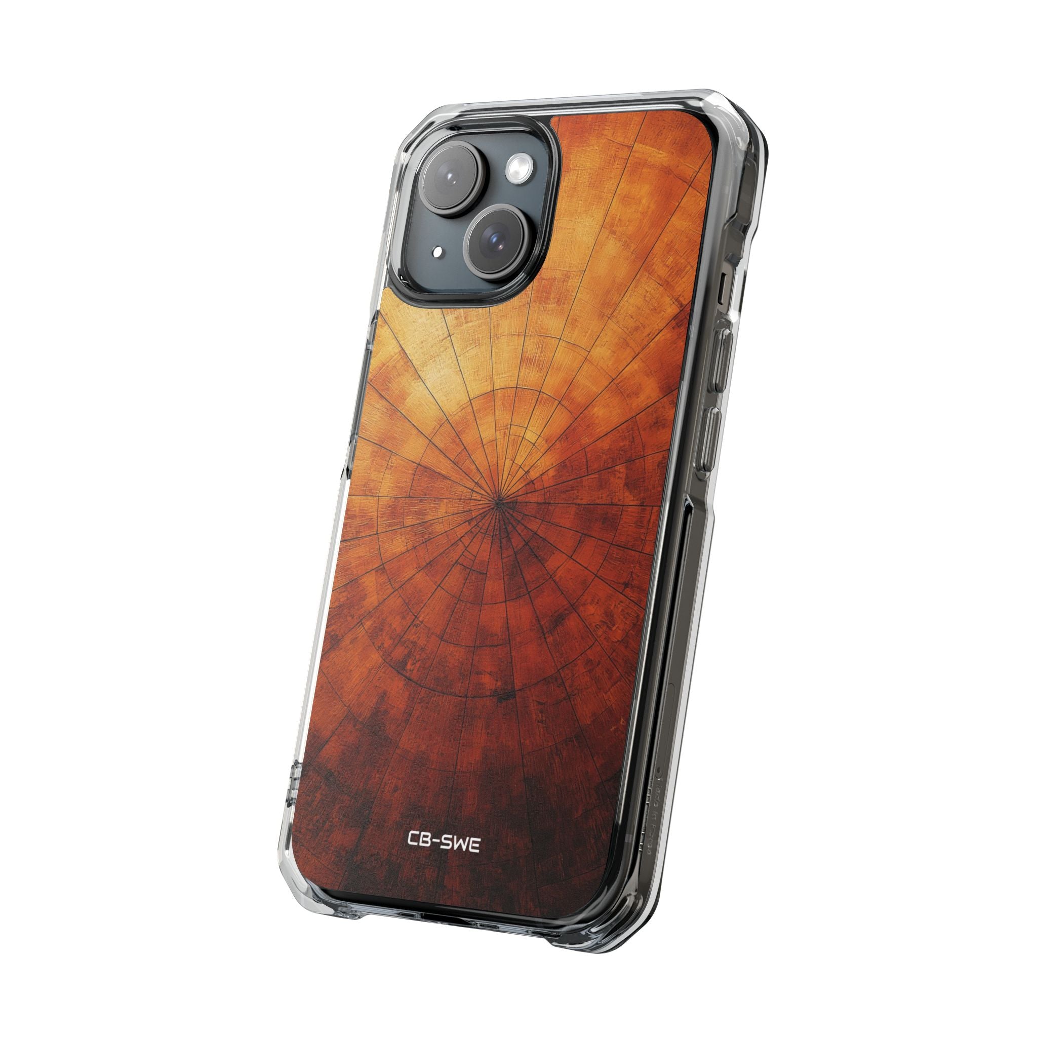 Warm Wood Swirls iPhone Case - Impact
