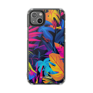 Neon Pantone Pattern | Phone Case for iPhone (Clear Impact Case - Magnetic)