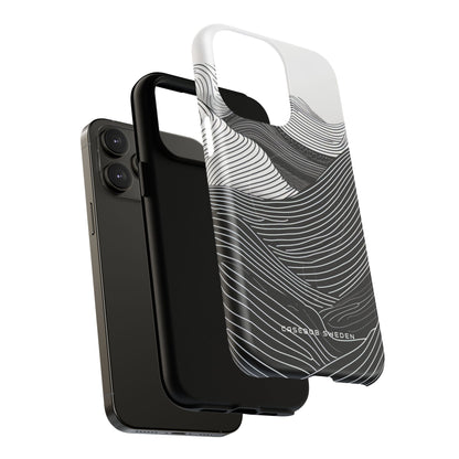 Undulating Horizon Waves iPhone 14 | Tough+ Phone Case