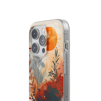 Orange Solstice iPhone 14 Pro Case - Soft