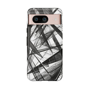 Monochrome Chaos | Protective Phone Case for Google Pixel