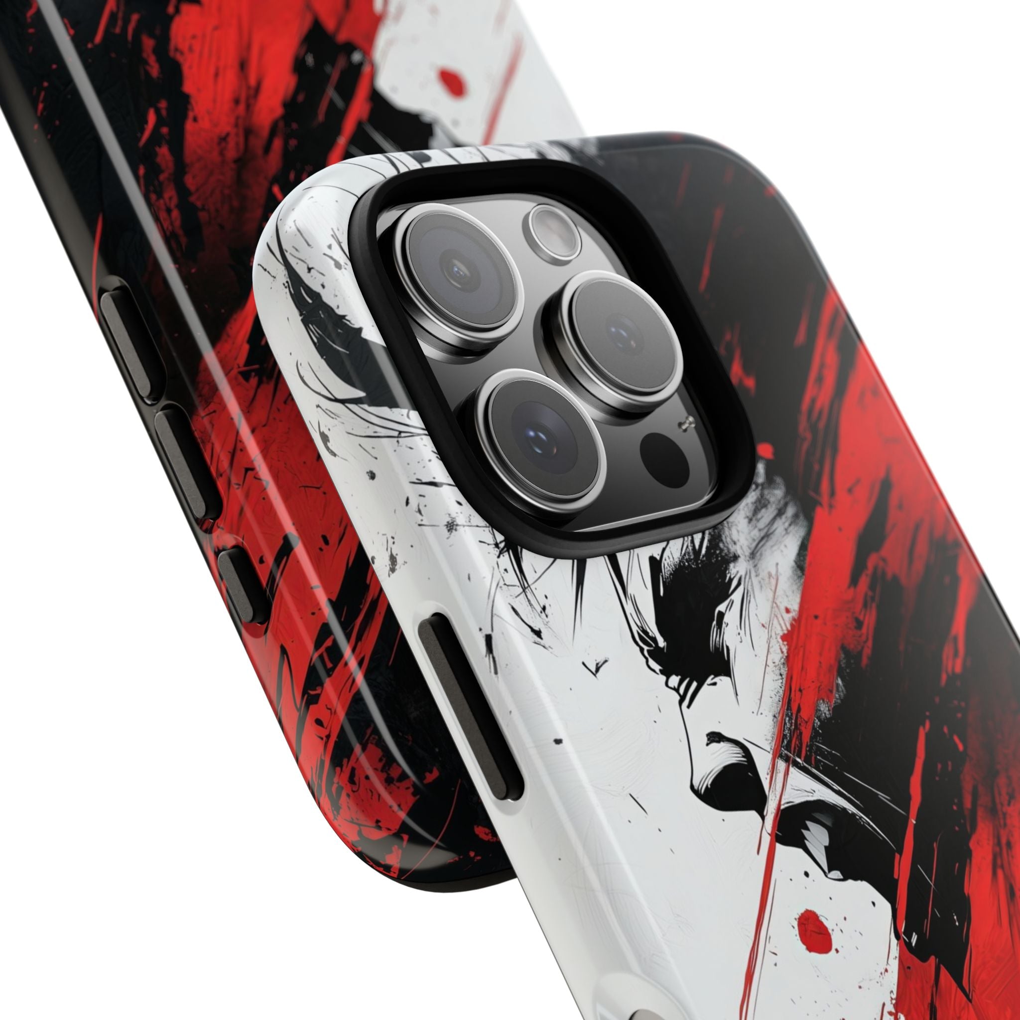 Shouting Profile Crimson iPhone 16 Pro Case - Tough