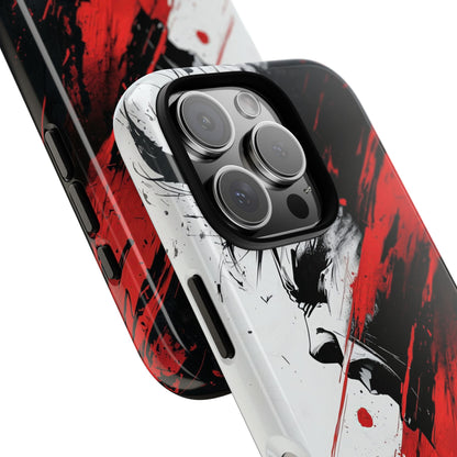 Shouting Profile Crimson iPhone 16 Pro Case - Tough