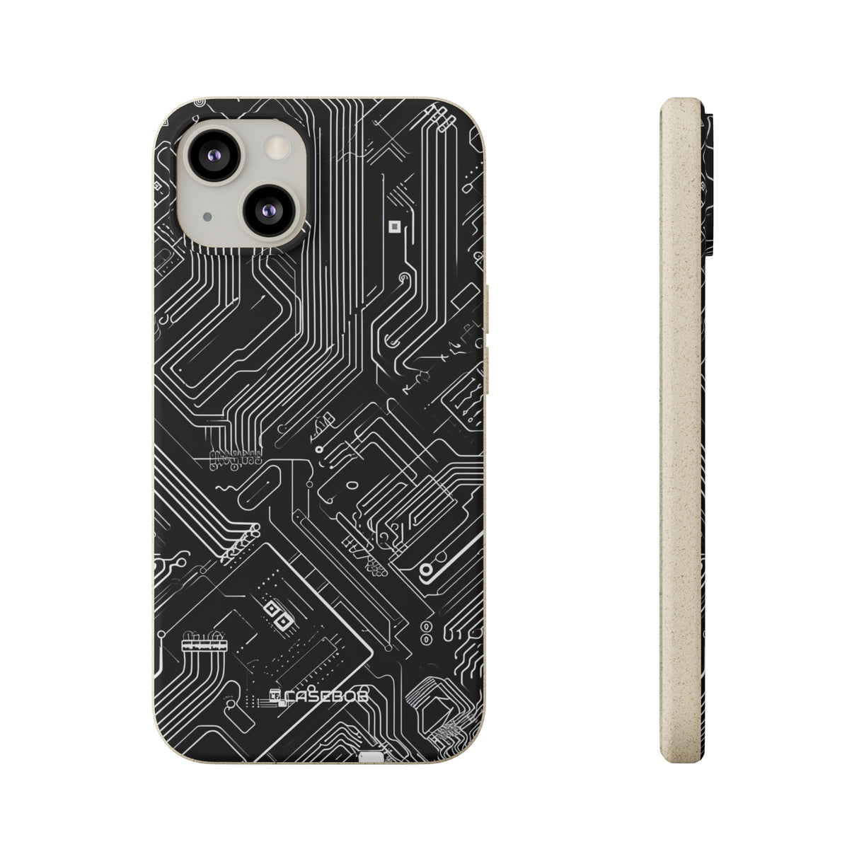 Cyber Circuitry Art | Biodegradable Phone Case