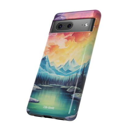 Mystical Mountain Sunset - Google Pixel Case
