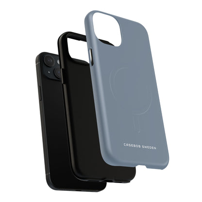 Light Slate Gray iPhone 15 | Tough+ Phone Case