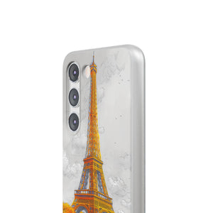 Autumnal Parisian Glow | Flexible Phone Case for Samsung Galaxy