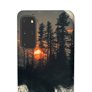 Tranquil Silhouette | Slim Phone Case for Samsung