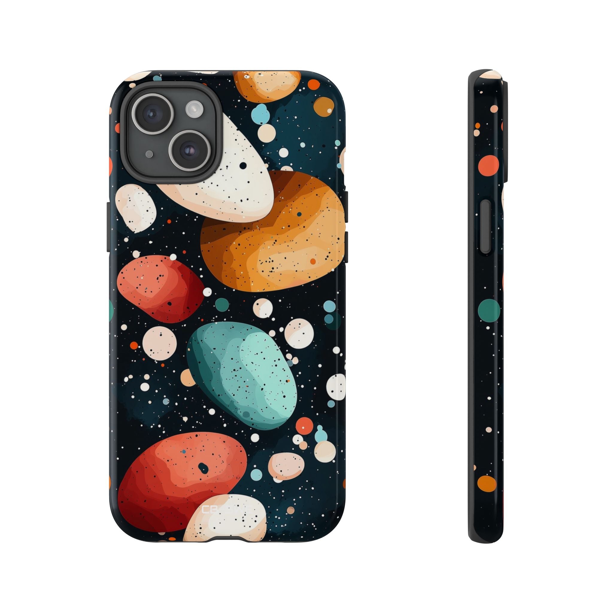 Colorful Stones Dance - iPhone Case