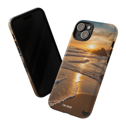 Waves Embrace Shore - iPhone Case