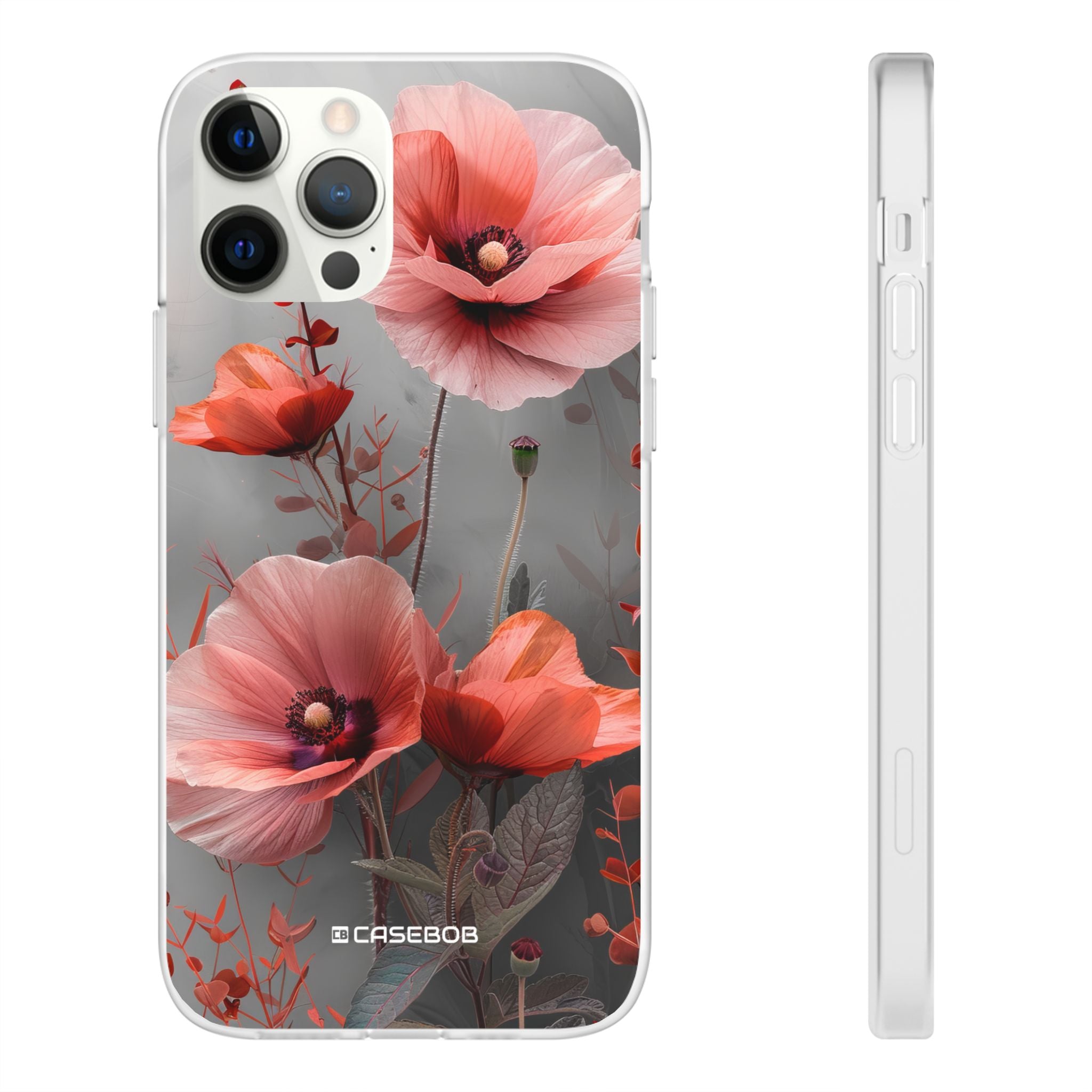 Coral Elegance | Flexible Phone Case for iPhone