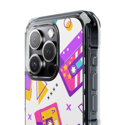 Retro Cassette Chaos iPhone Case - Impact