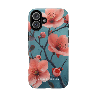 Floral Harmony Burst iPhone 16 - Tough Phone Case