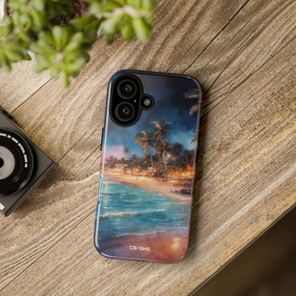 Moonlight Dances Water - iPhone Case
