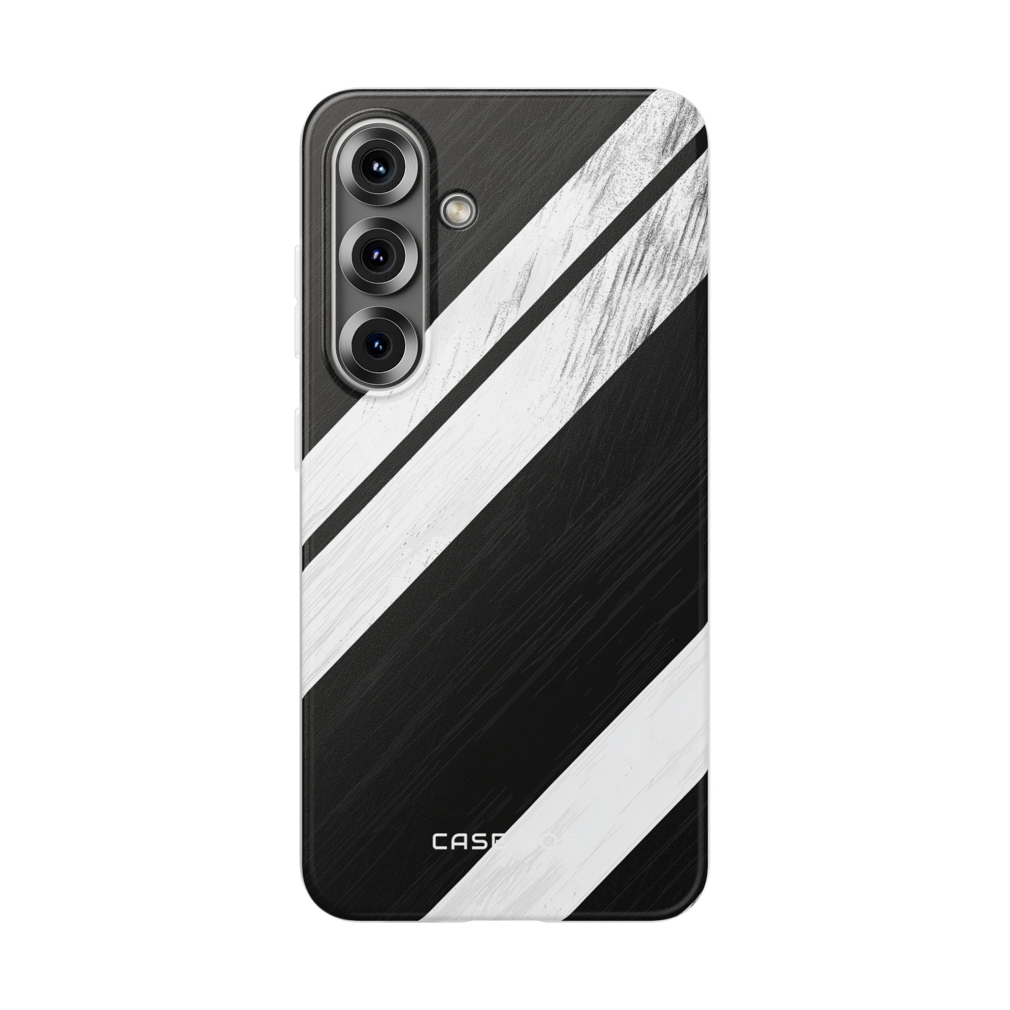 Distressed Stripe Motion Samsung S25 Plus Case - Soft