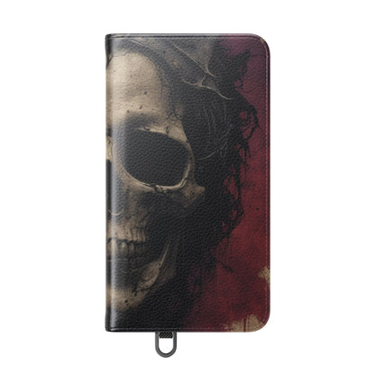 Skull Thorn Crown - Samsung S24 Case - Wallet