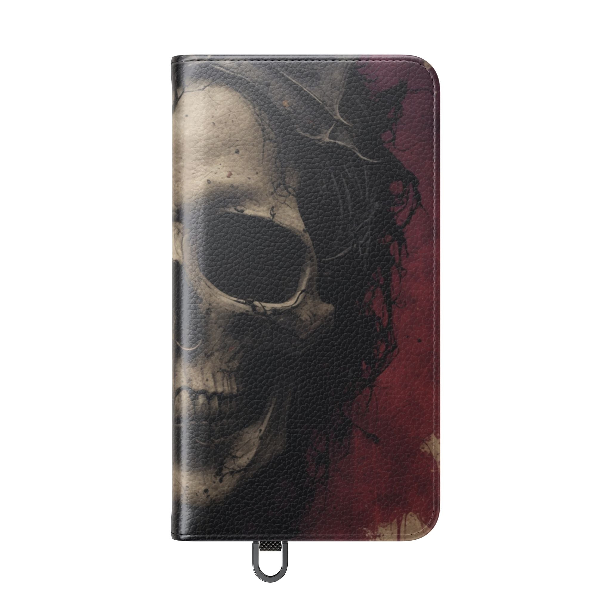 Winged Skull Rose - Samsung S24 Case - Wallet