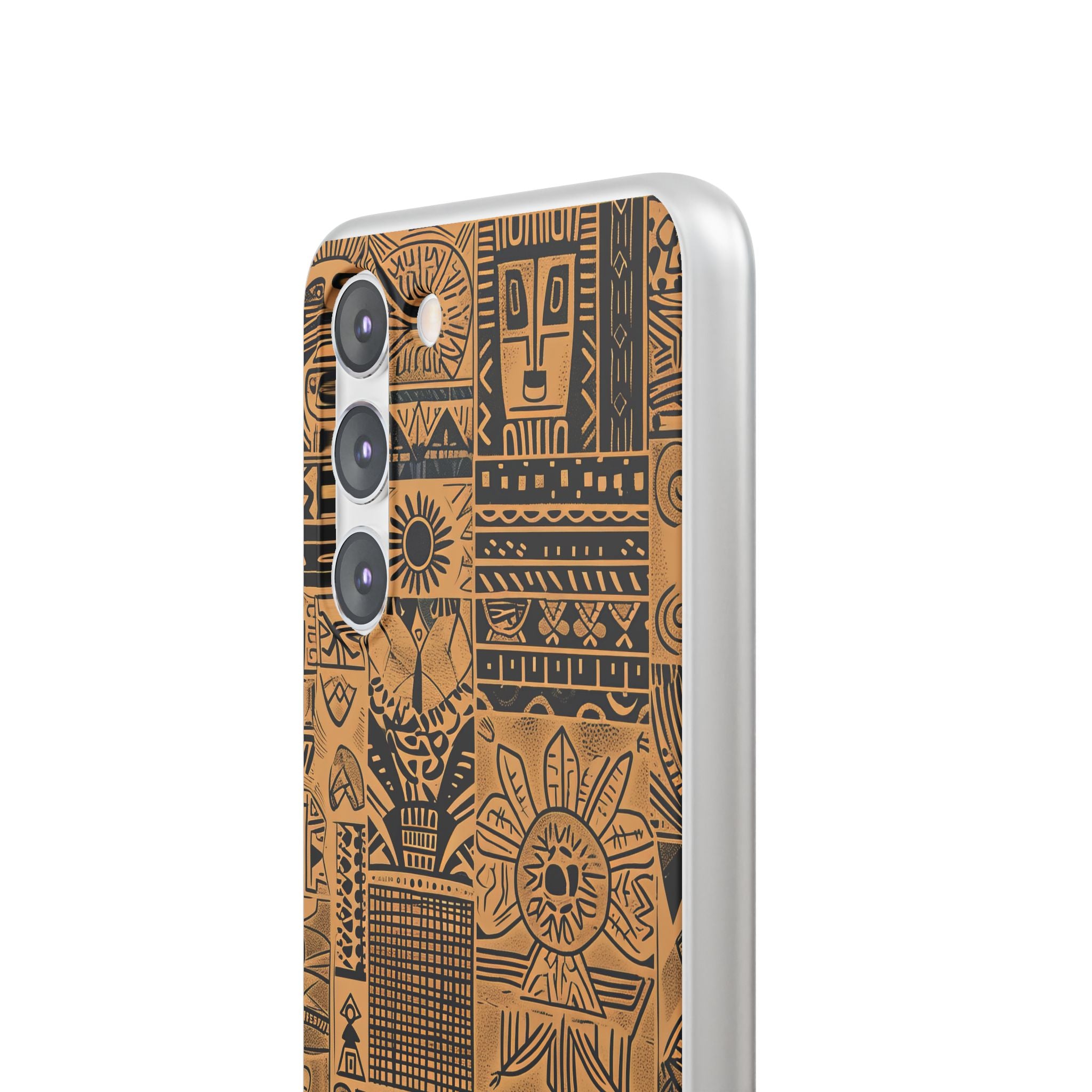 Tribal Faces Samsung S23 Plus Case - Soft
