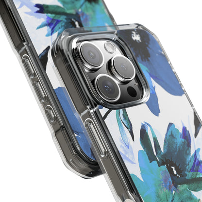 Blue Blossom Radiance iPhone 16 Pro Case - Impact
