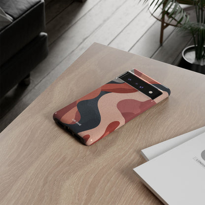 Flowing Earth Tones - Google Pixel Case