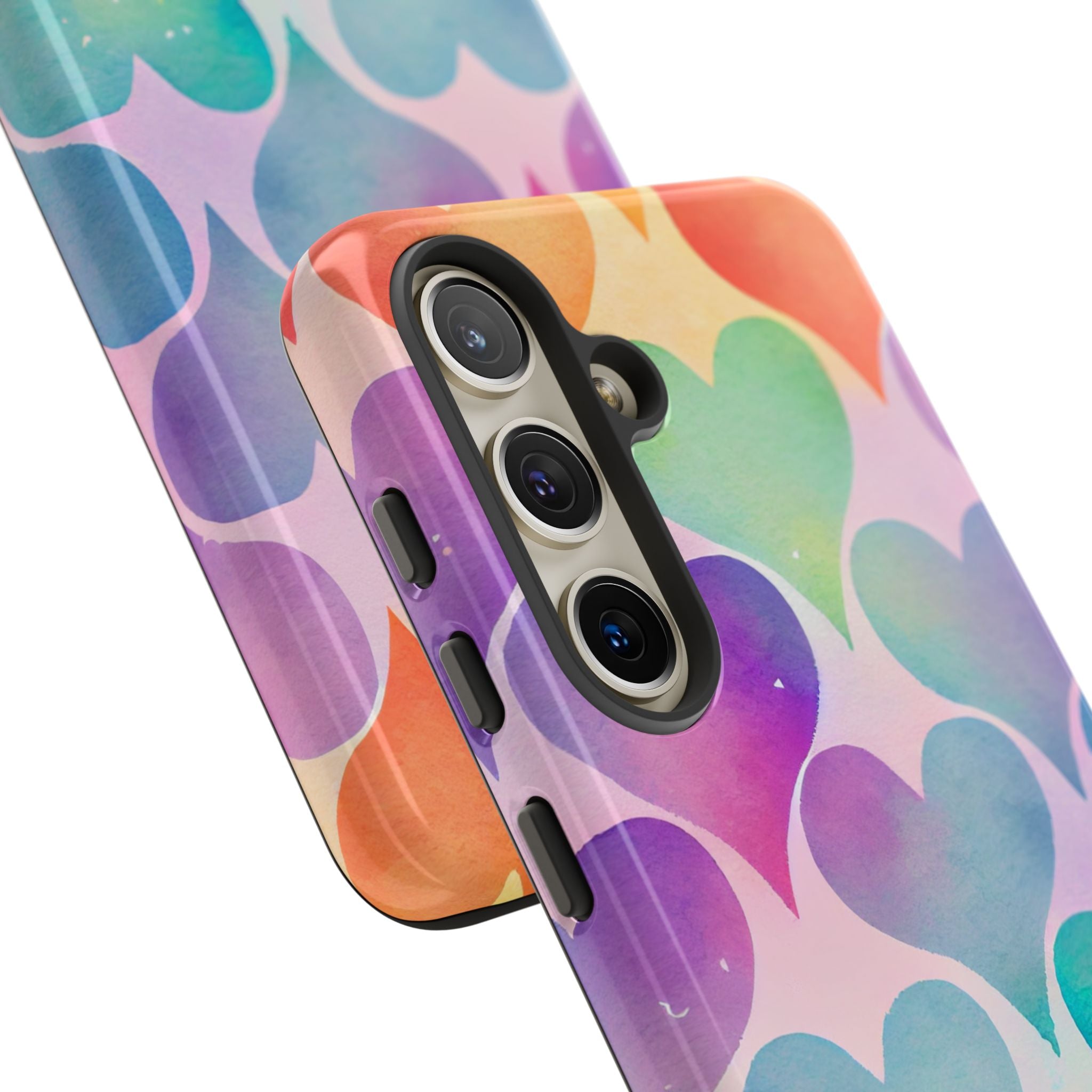 Watercolor Heart Symphony - Samsung Case