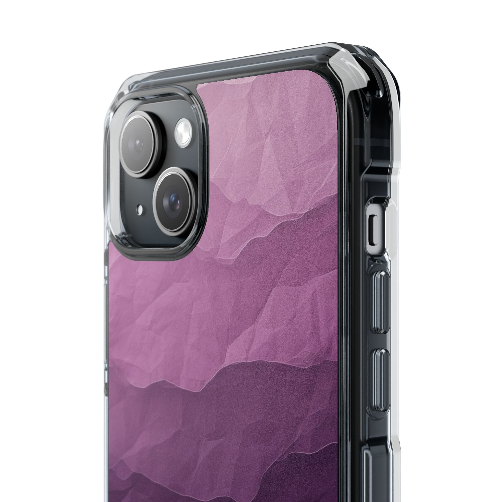 Purple Wave Layers iPhone 15 Plus Case - Impact