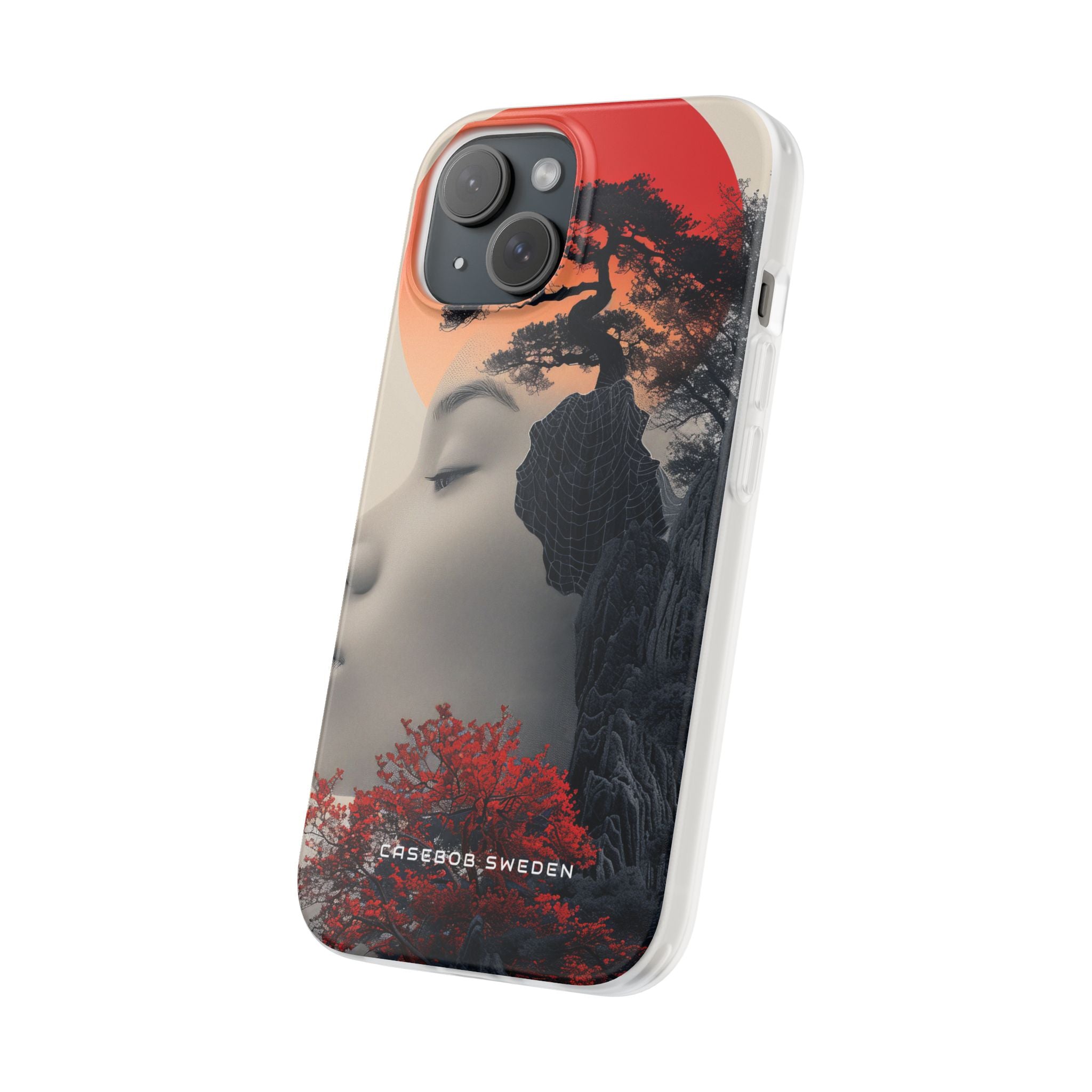 Surreal Zen Harmony iPhone 15 - Flexi Phone Case