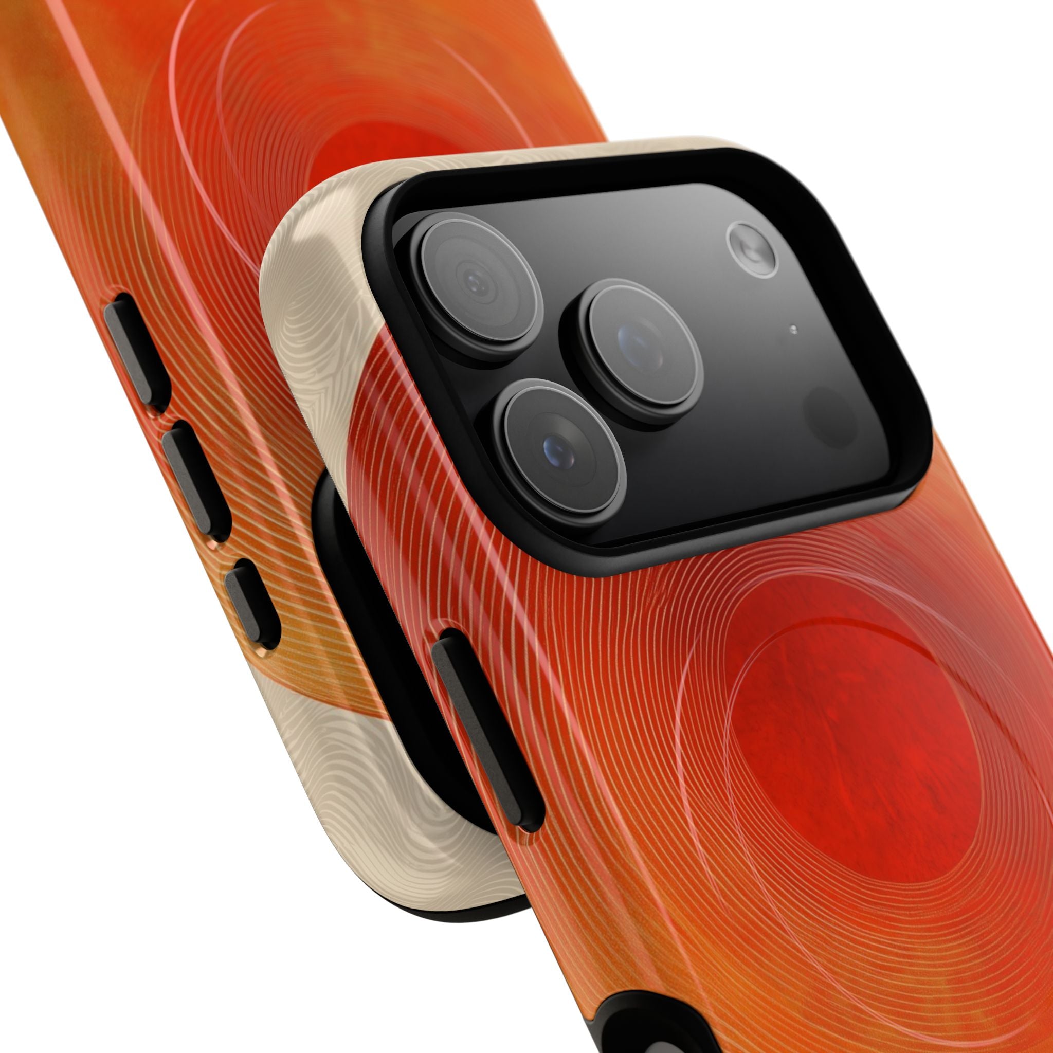 Sunburst Swirl iPhone 17 Pro Case - Tough+