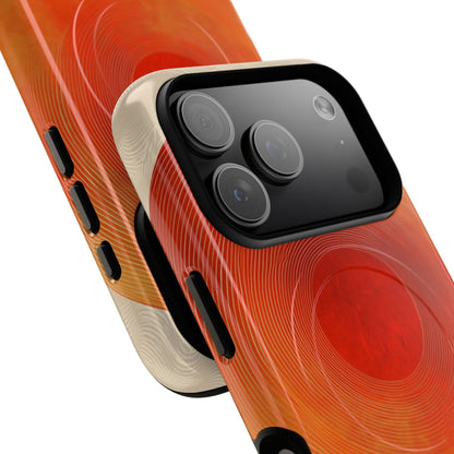 Sunburst Swirl iPhone 17 Pro Case - Tough+