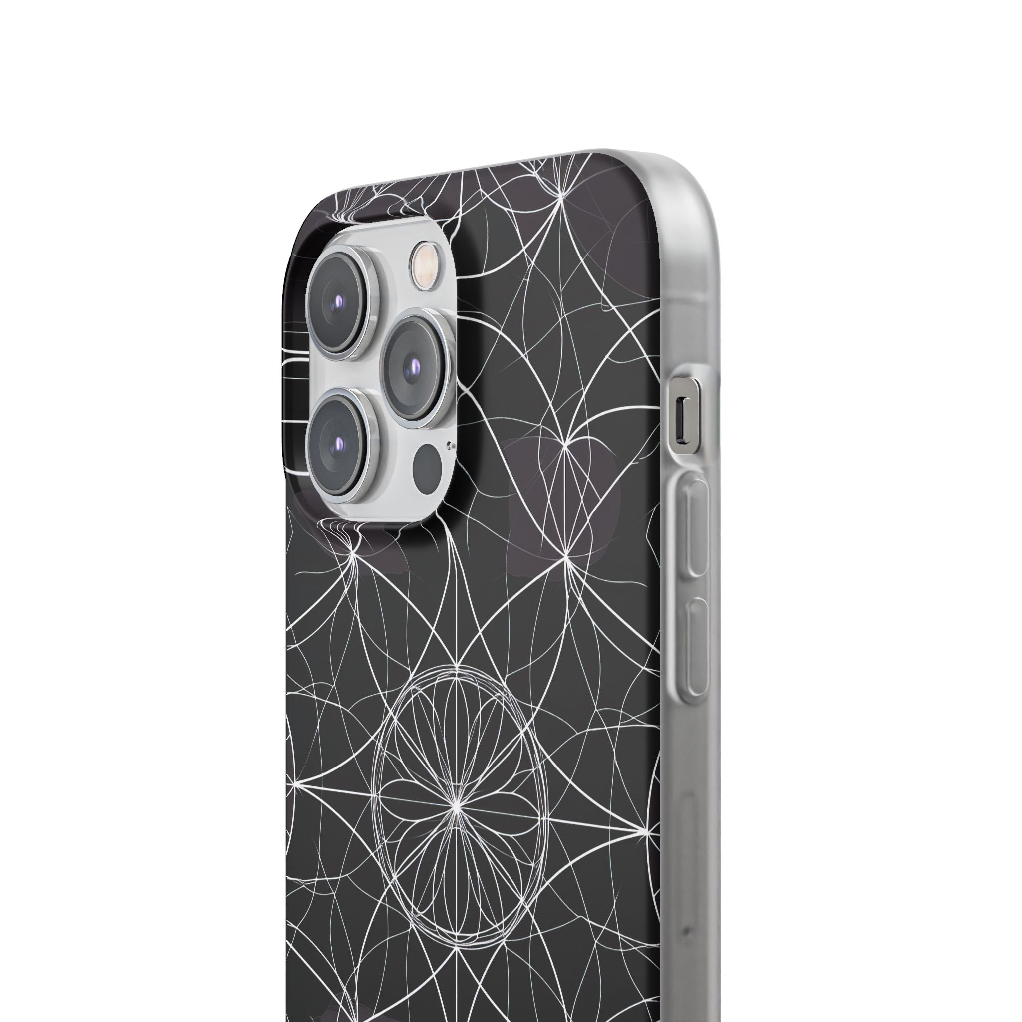 Radiant Petal Orbit iPhone 14 Pro Max Case - Soft