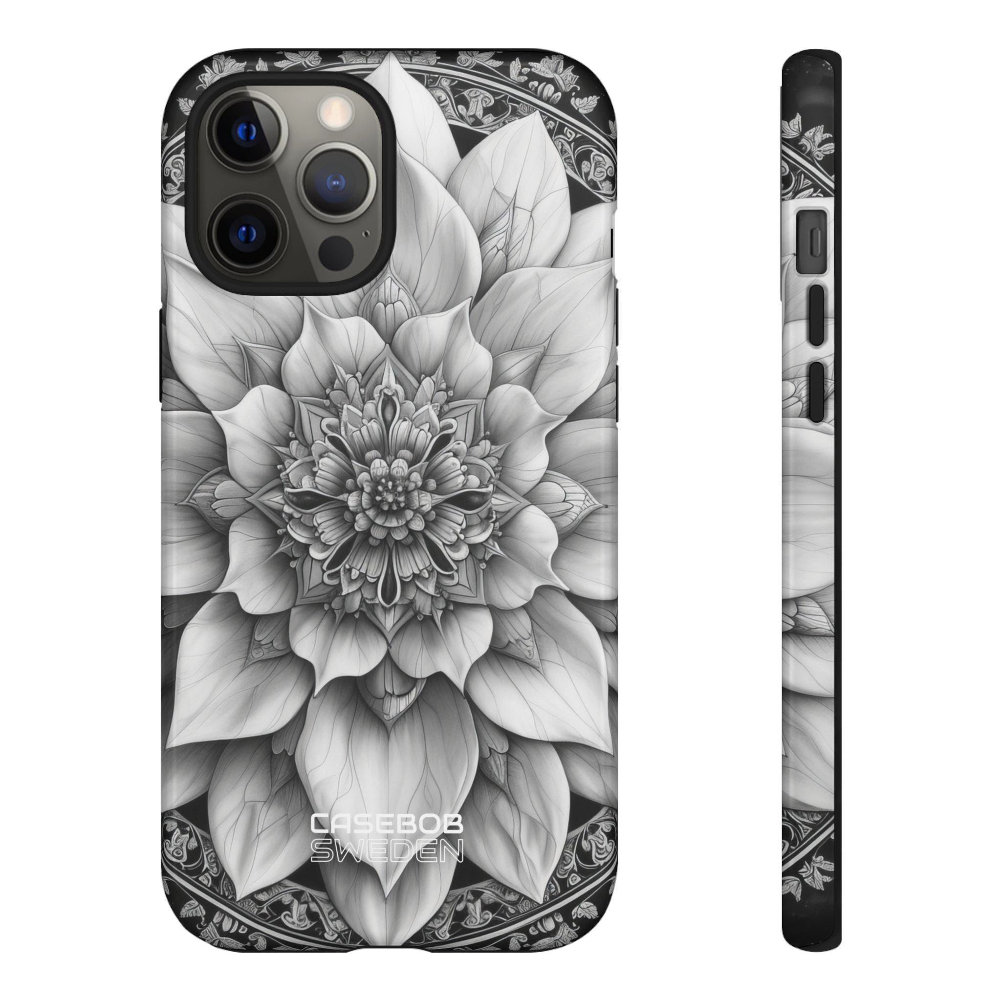Cosmic Floral Mandala iPhone 12 - Tough