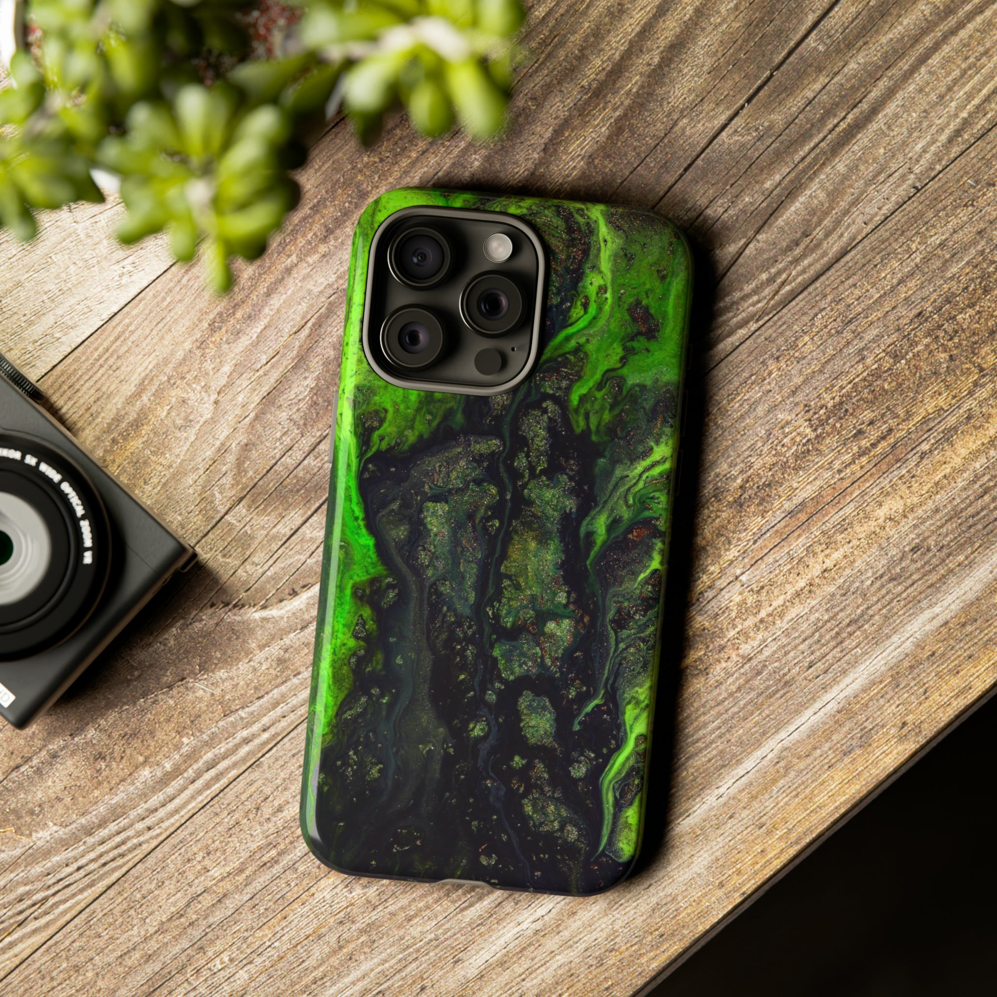 Toxic Ink Art - Protective Phone Case