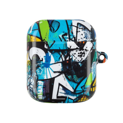Bold Shapes Blue - AirPods Case