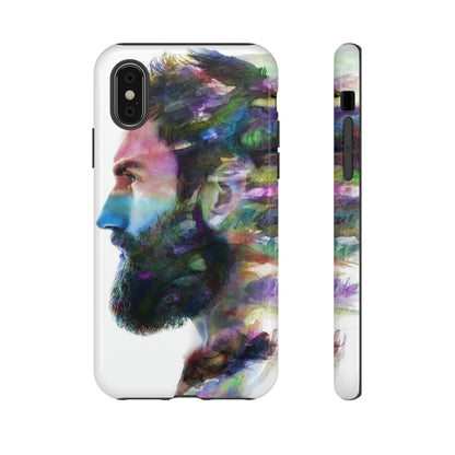 Watercolor Portrait - Protective Phone Case