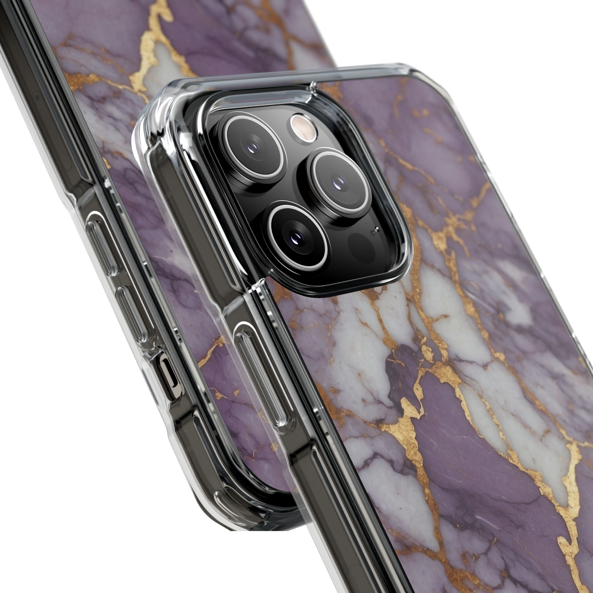 Lavender Veins Flow iPhone Case - Impact