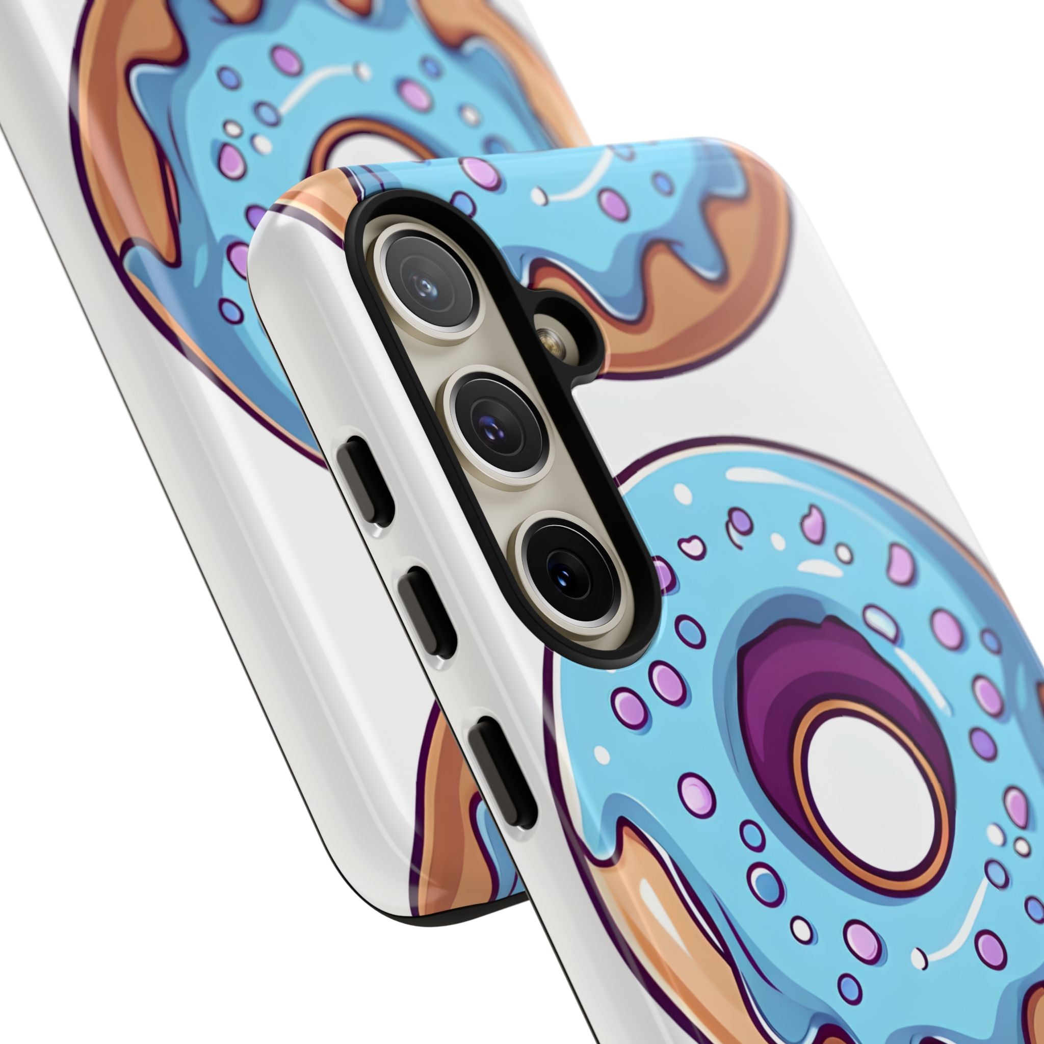Playful Cartoon Donuts Kids Seamless Samsung S24 - Tough