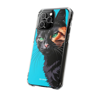 Curious Cat Stare iPhone Case - Impact