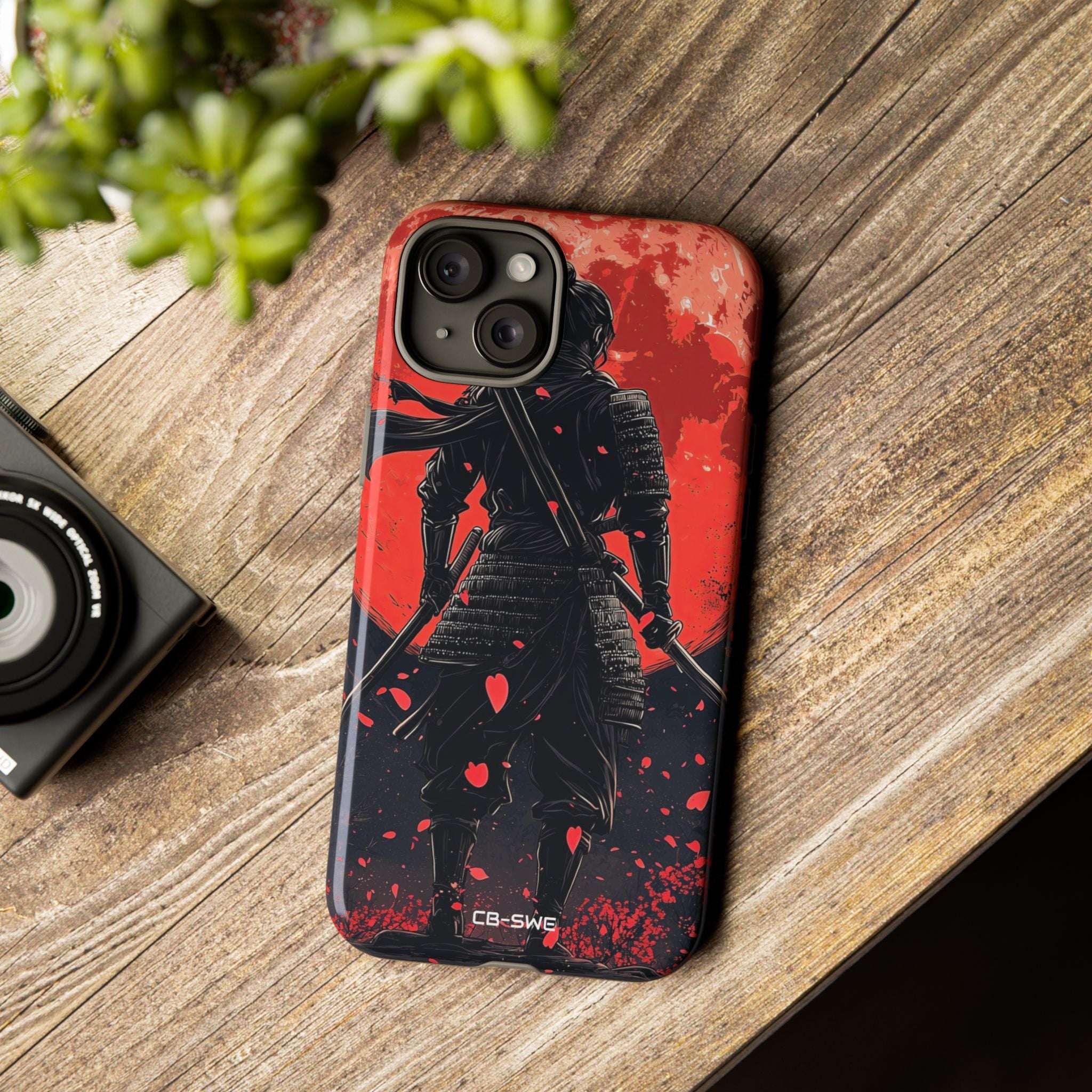 Ninja Faces Moon - iPhone Case